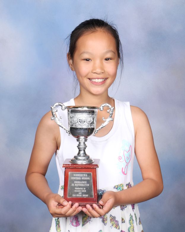 Picture of Excellence in Mathematics recipient